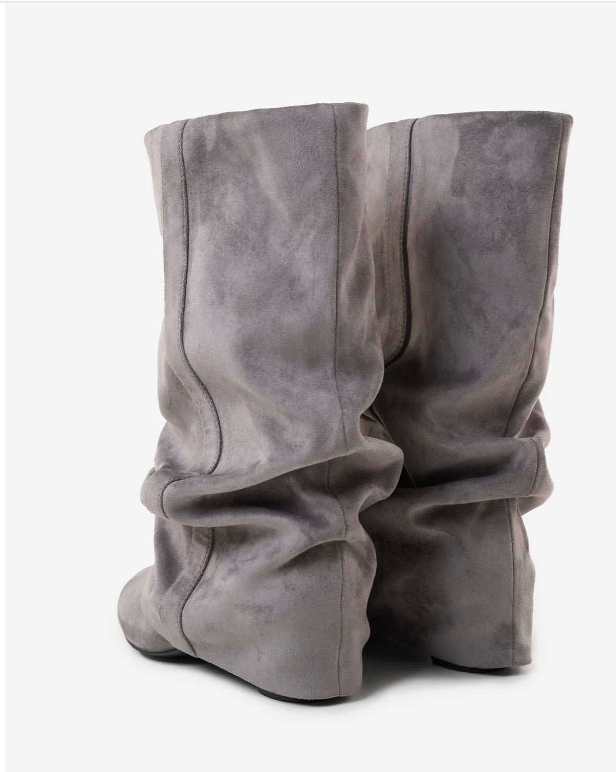 PRIORITIÉ SUEDE BOOTS - GREY