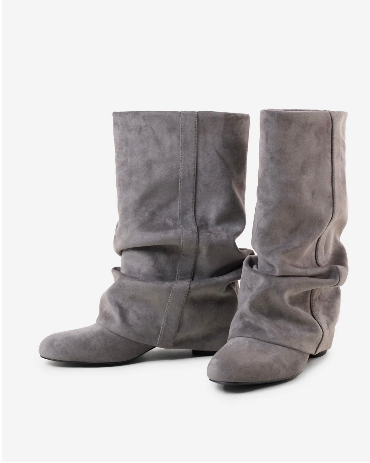 PRIORITIÉ SUEDE BOOTS - GREY