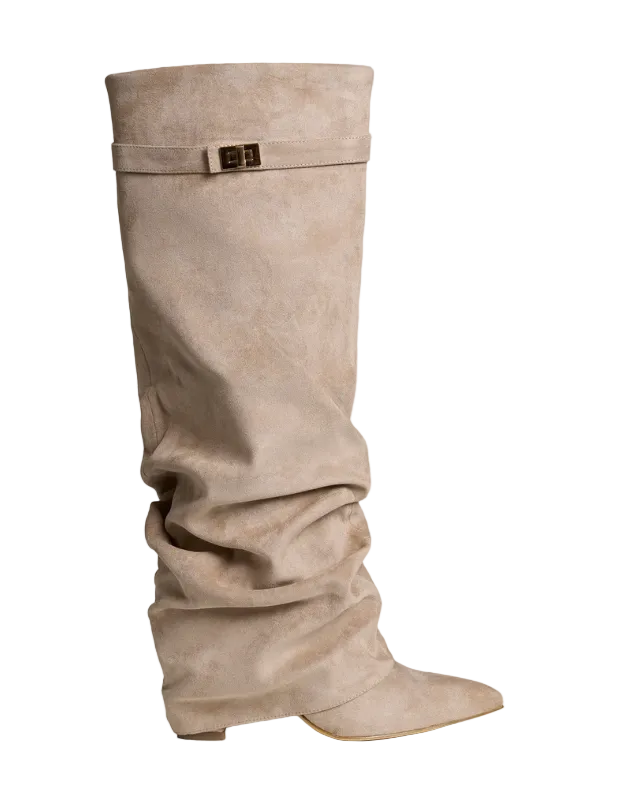 ARIBERTÉ HIGH BOOTS - TAN