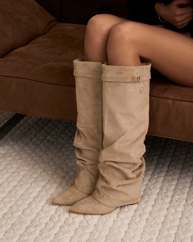 ARIBERTÉ HIGH BOOTS - TAN