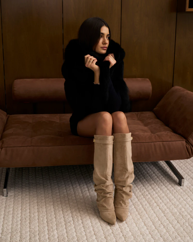 ARIBERTÉ HIGH BOOTS - TAN