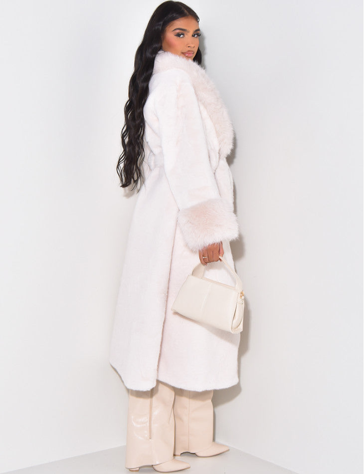 ÀURE LONG FUR COAT