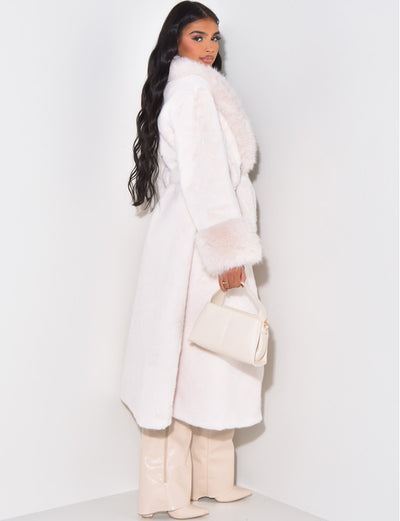 ÀURE LONG FUR COAT