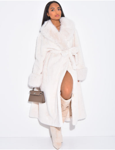 ÀURE LONG FUR COAT
