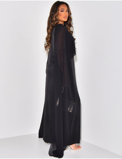 BORDÁEUX SATIN DRESS