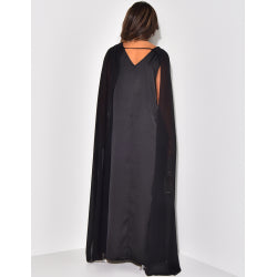 BORDÁEUX SATIN DRESS