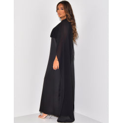 BORDÁEUX SATIN DRESS