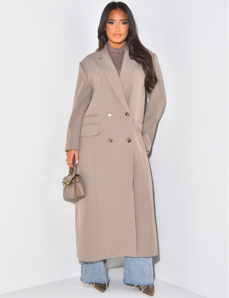 OVERSIZED LONG-BLAZER