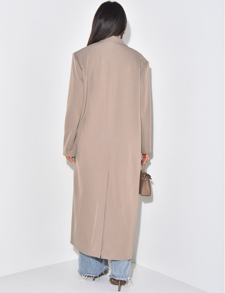 OVERSIZED LONG-BLAZER